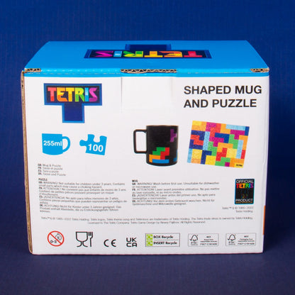 Tetris - beker en puzzel