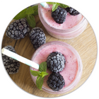 Wall circle smoothies
