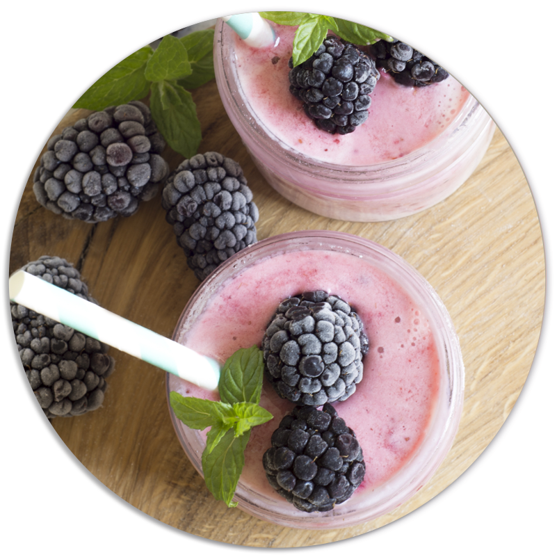 Muurcirkel smoothies