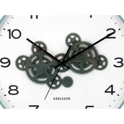 Wall Clock Open Gear