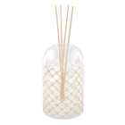 Diffuser glas goud 8,5x14 cm musk