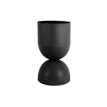 Plantpot 45x26 cm ijzer zwart