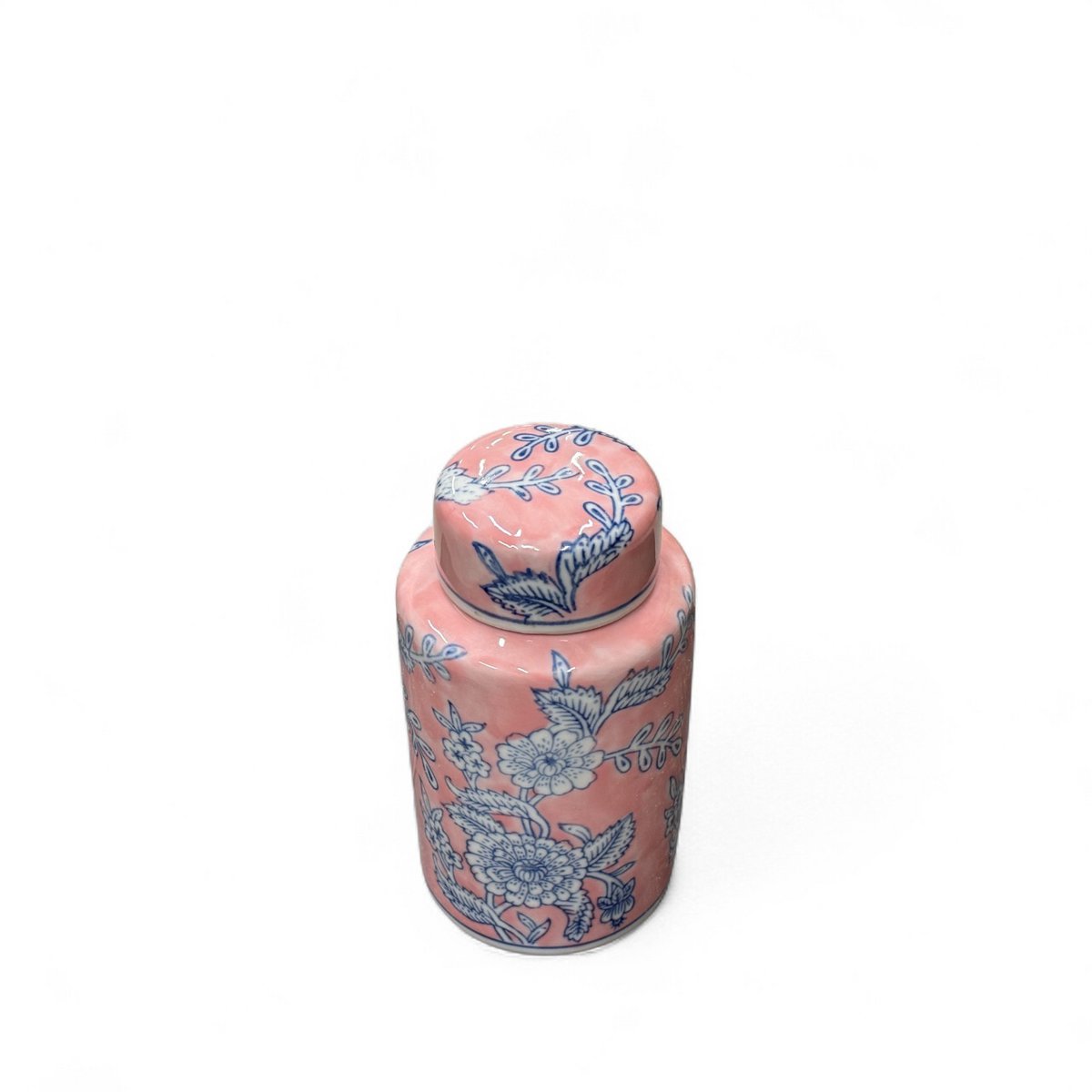 Vaas porselein roze Ø 8,5 cm