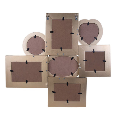 Fotolijst 10x15 cm goudkleurig MDF