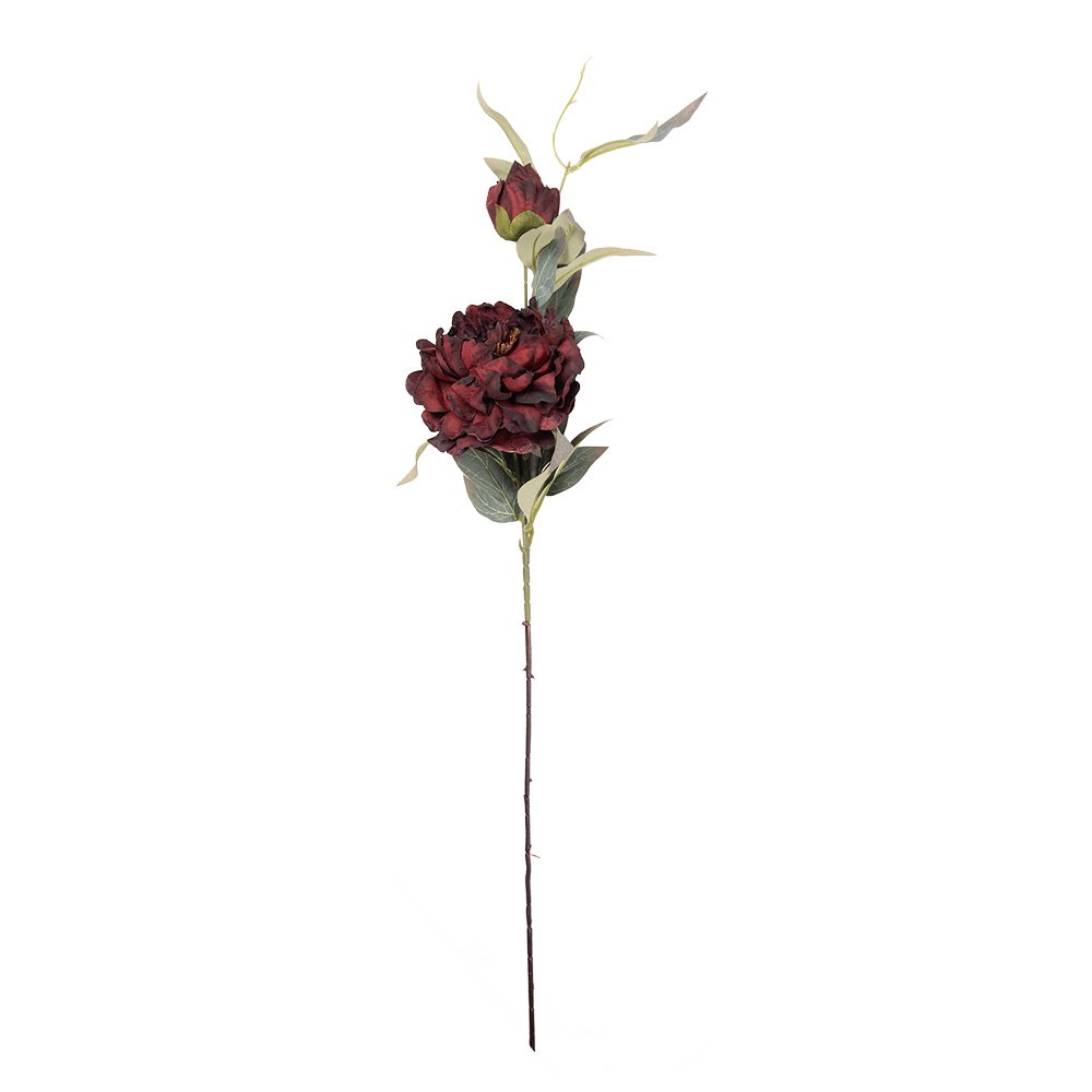 Kunstbloem 78 cm rood kunststof