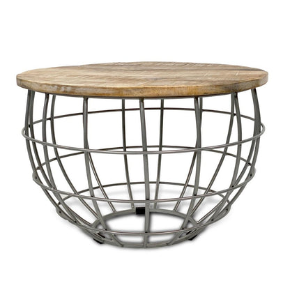 Duurzame Bijzettafel Ronde Lexington Metalen Frame Stijlvol