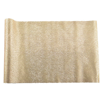 Tafelloper 150x33 cm goud verguld