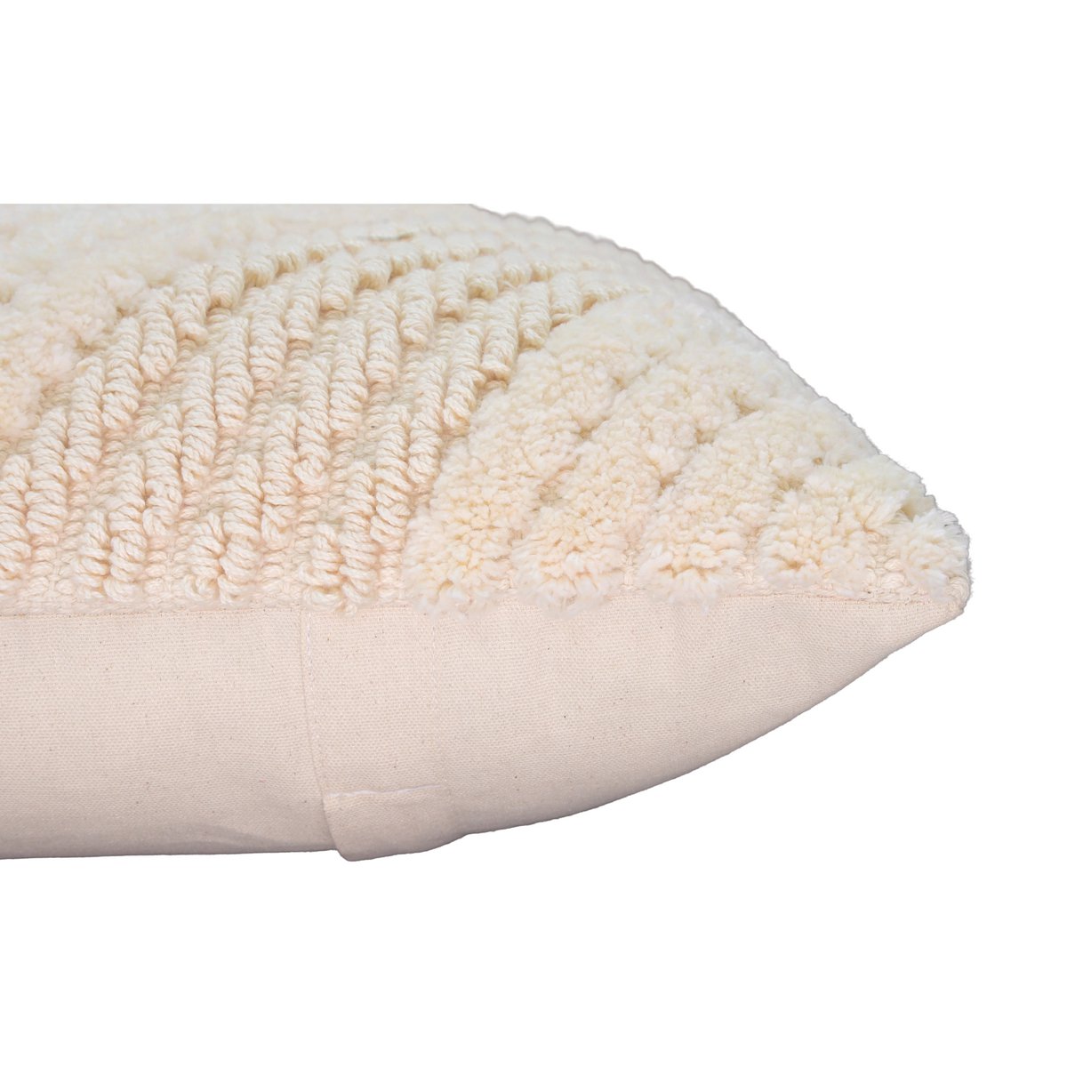 Kussenhoes 45x45 cm katoen crème diamant