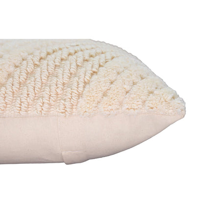 Kussenhoes 45x45 cm katoen crème diamant