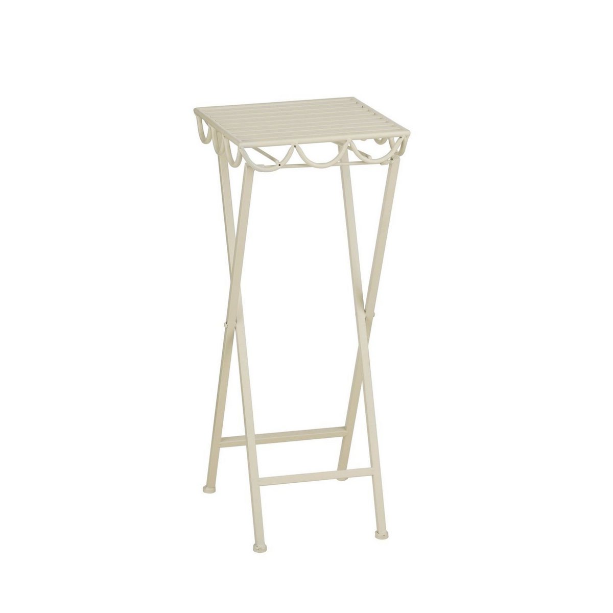 Plantenstandaard Rosalie 68x28 cm gebroken wit ijzer