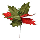 Kunstplant Kerstster Ø 26x28 cm groen rood