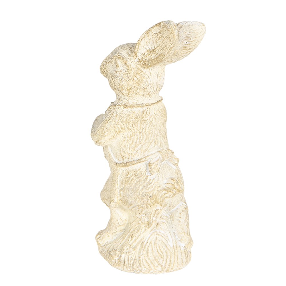 Figure Rabbit 11 cm White Plastic Home Accessories