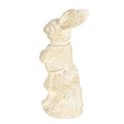 Figure Rabbit 11 cm White Plastic Home Accessories