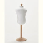 Paspop poppenkleding 11,5x36 cm wit