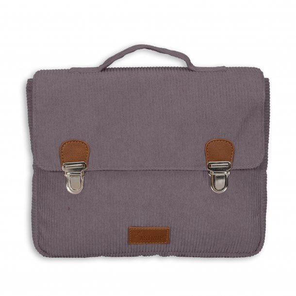Rugtas corduroy lavender 27,5x22x7 cm