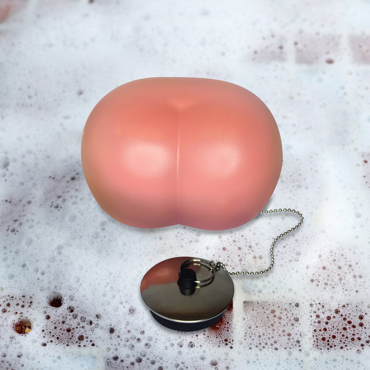 Bathtub plug "Buttplug"
