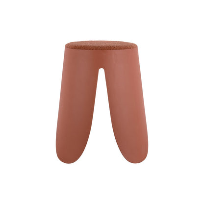 Kruk 44x46 cm plastic gebrand oranje