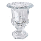 Vase Ø 15x20 cm Transparent Glass