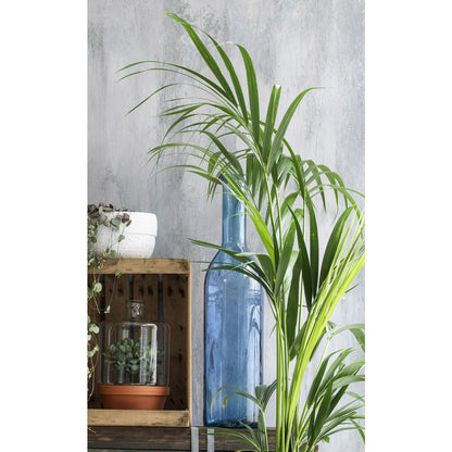 Flesvaas Rioja 50 cm lichtblauw glas