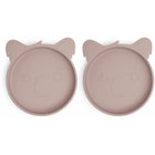Siliconen bord 2-pack Koala Woodrose 17x4 cm