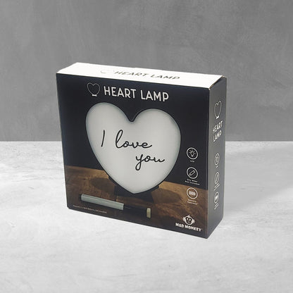 Mad Monkey - Heart Lamp