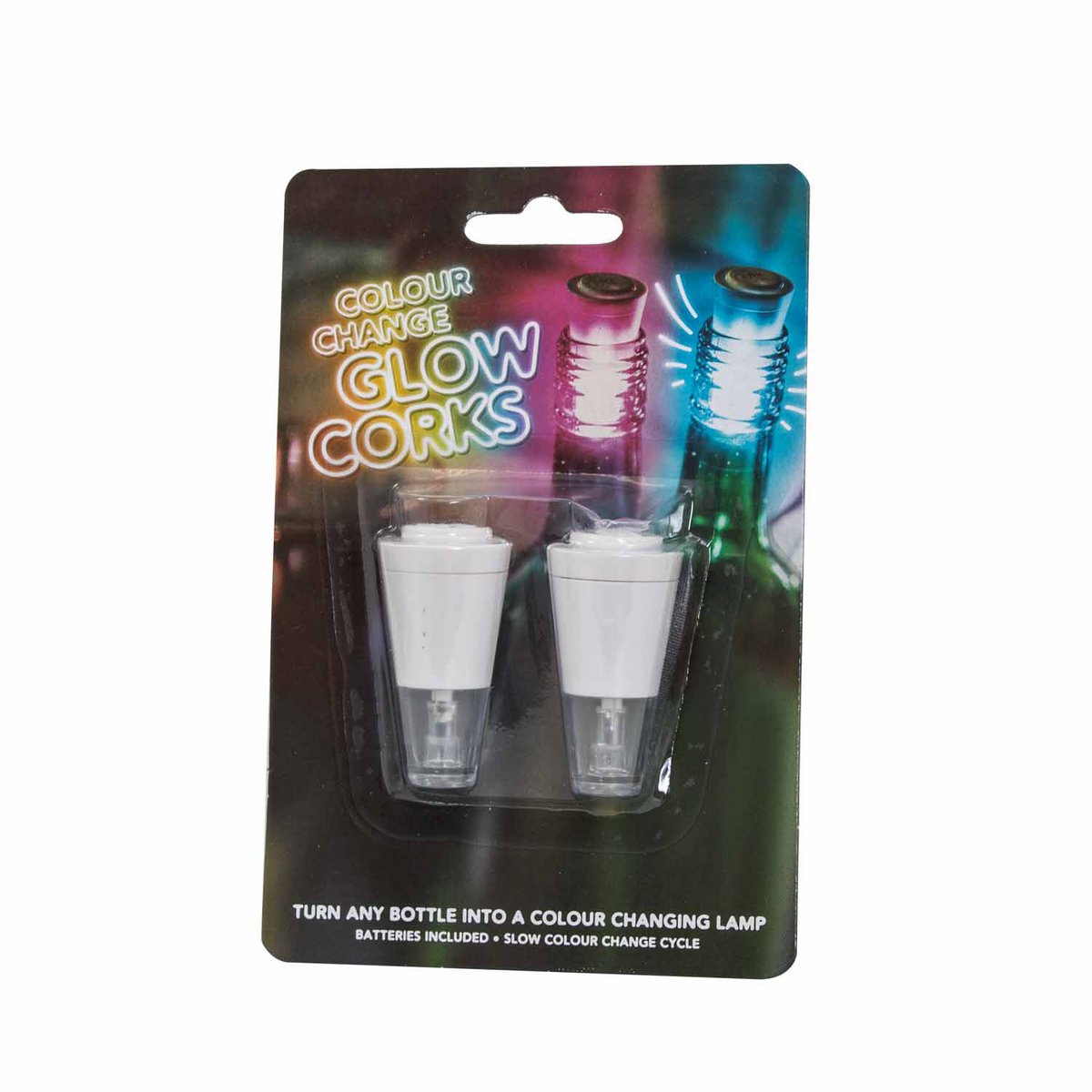 LED Bottle Lights "Luminous Corks" (2 pieces)