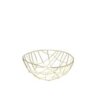24x24x10cm gilded bread basket