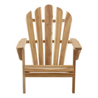 Teak tuinstoel natuurlijke look