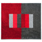 Bidetmat 50x60 cm rood acryl