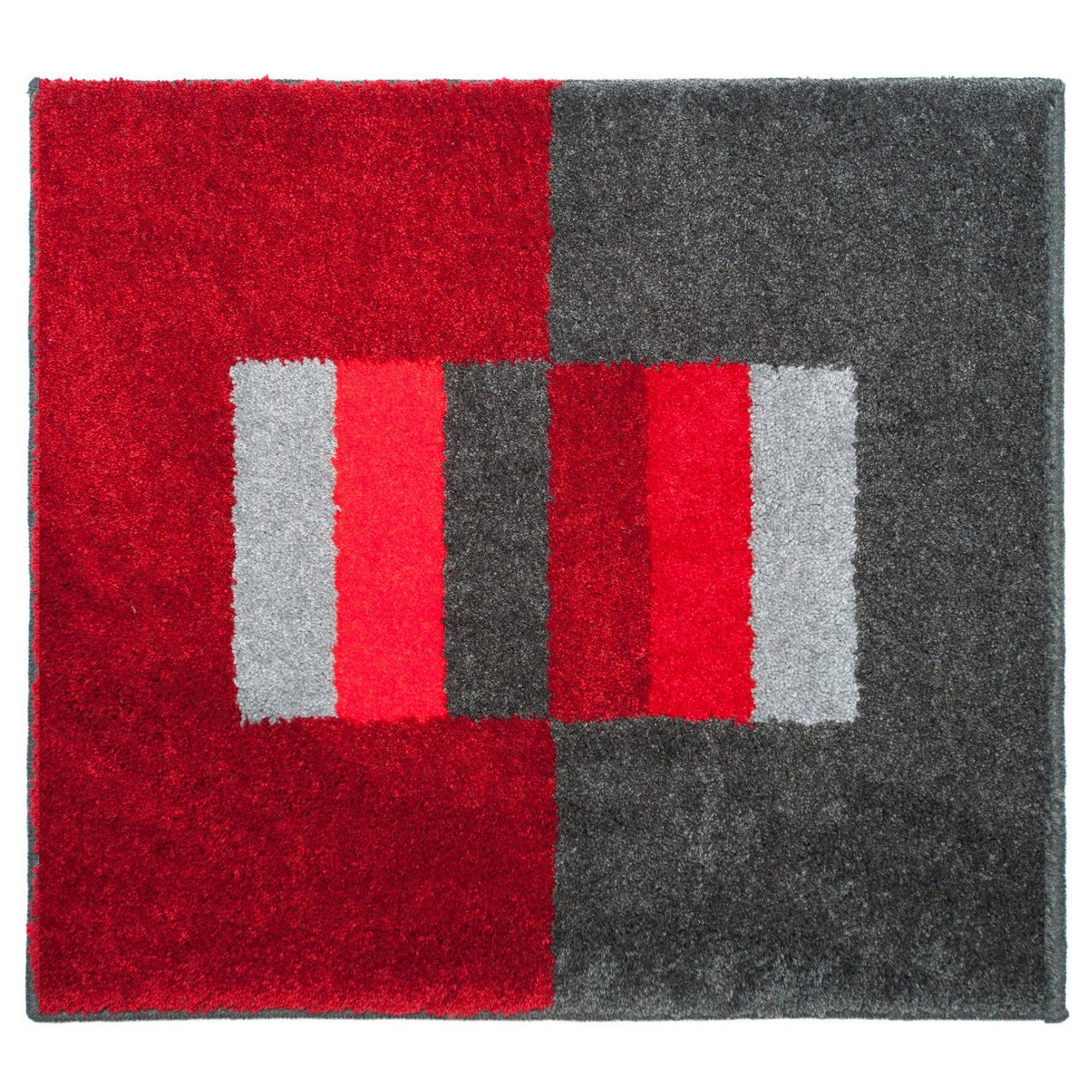 Bidetmat 50x60 cm rood acryl
