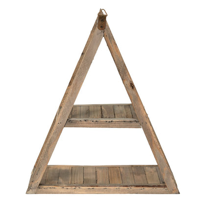 Wandrek 31x11x36 cm bruin hout