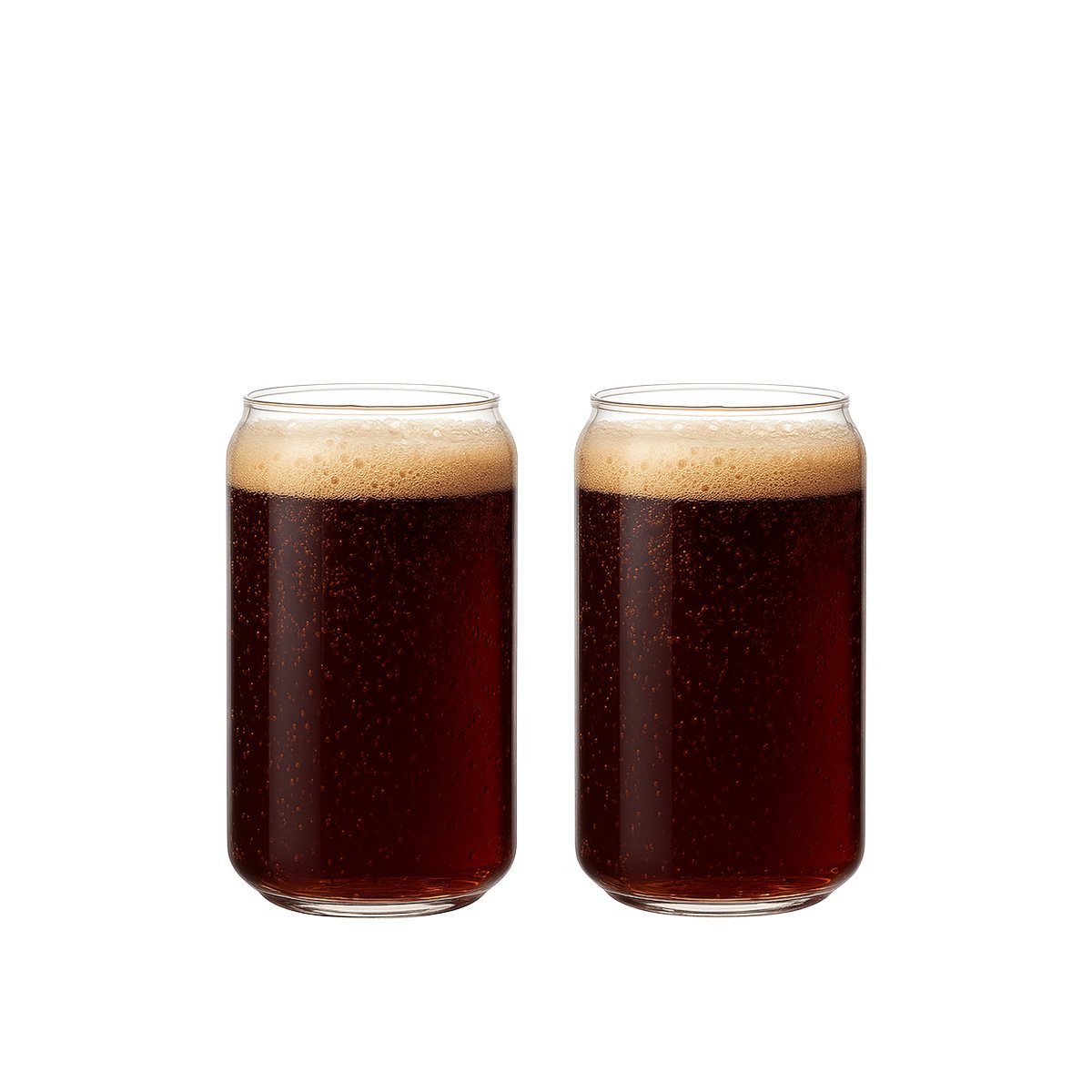 Waterglazen 2 stuks 380 ml glas transparant