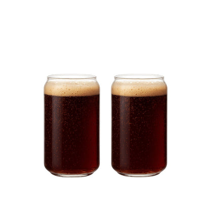 Waterglazen 2 stuks 380 ml glas transparant