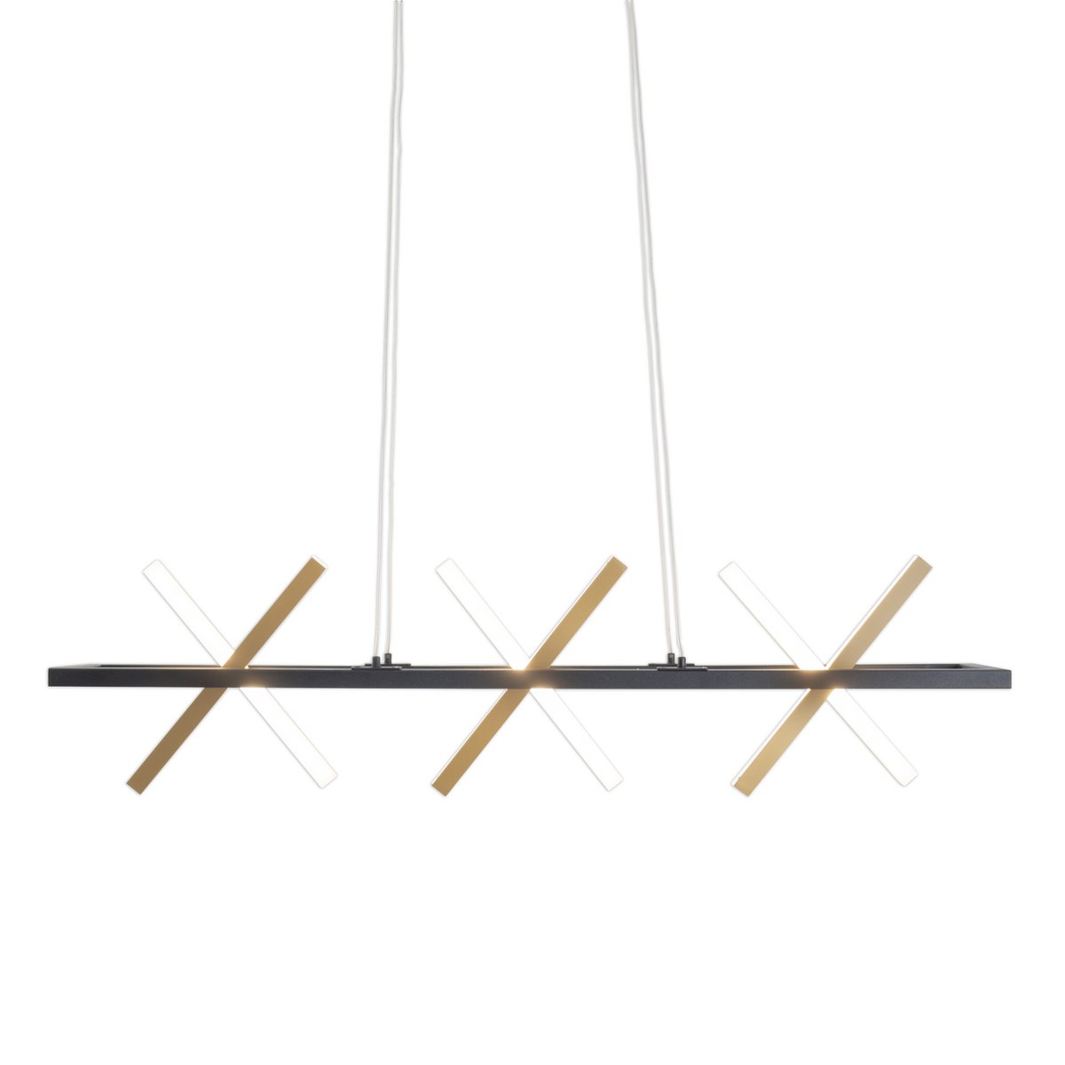 Hanglamp LED goud 100 cm