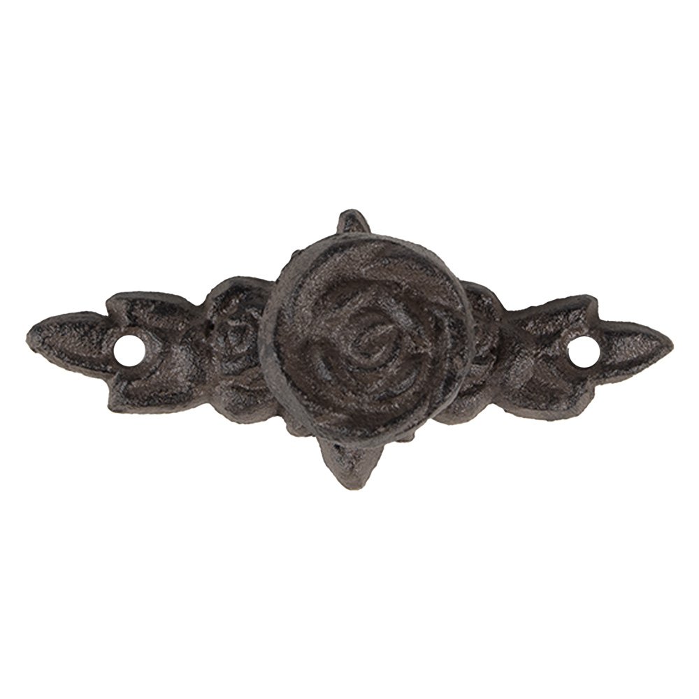 Door Handle 4x4x10 cm Brown Metal
