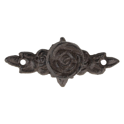Door Handle 4x4x10 cm Brown Metal
