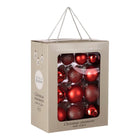 Christmas bauble set Red