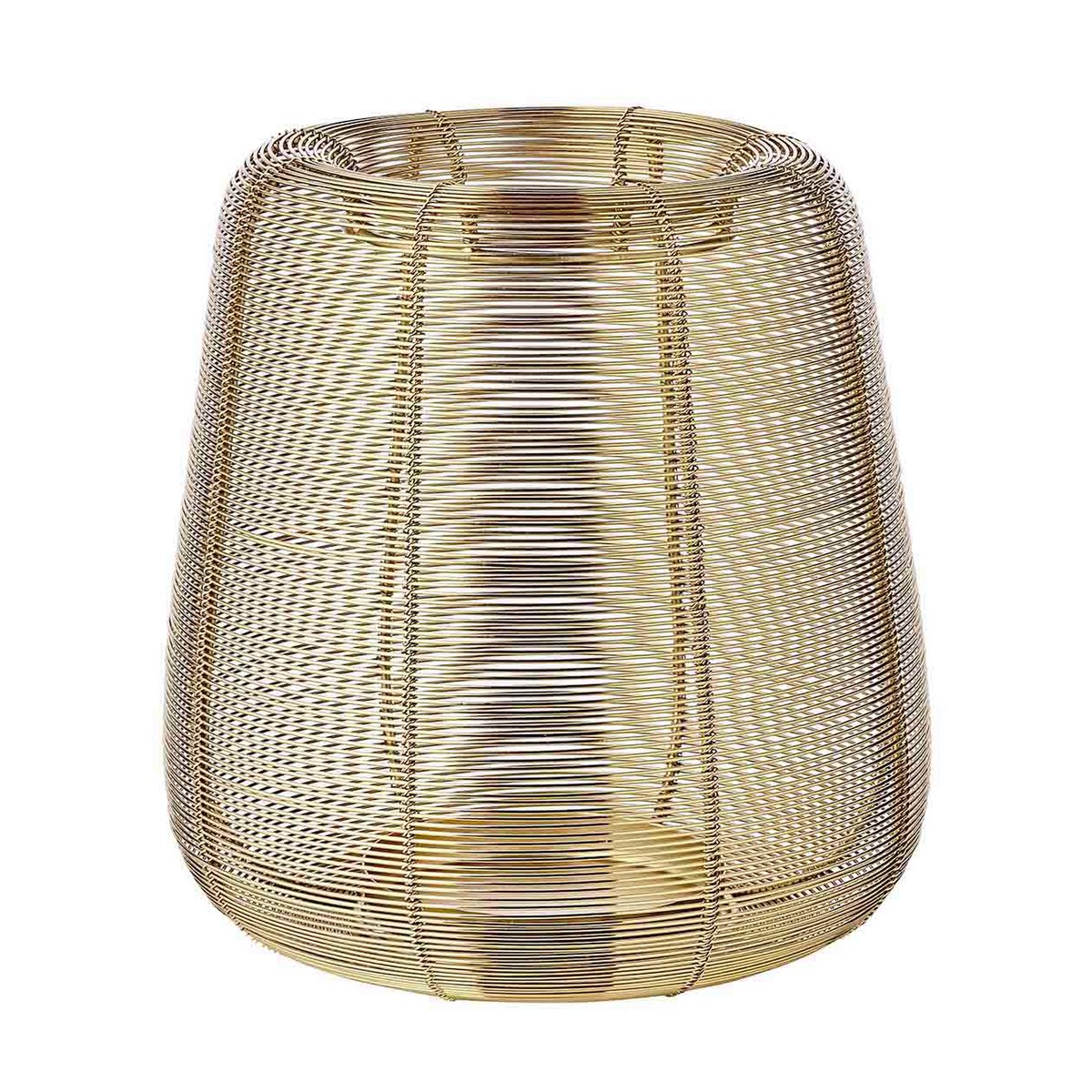 Lantaarn Kurt 24 cm zilver staal