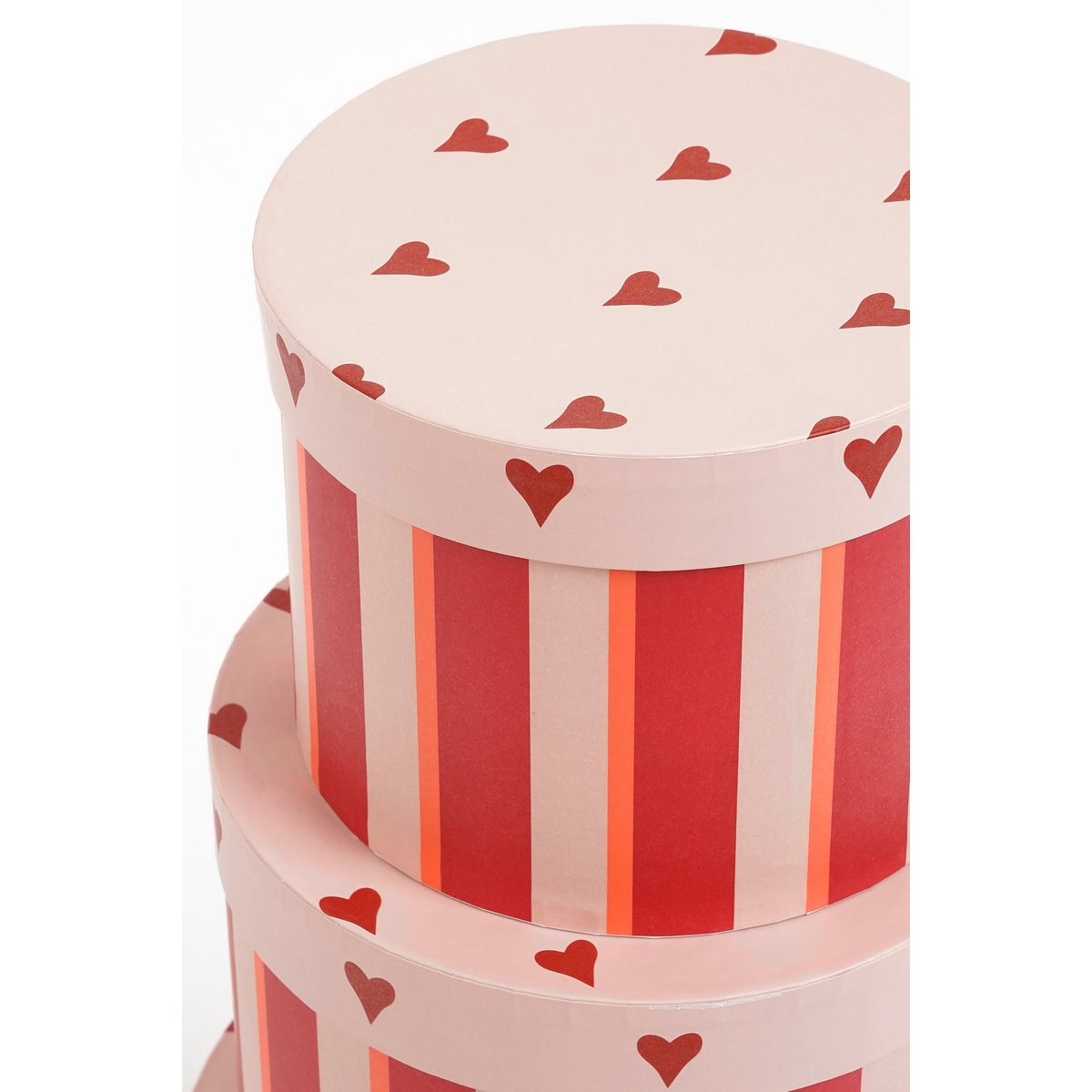 Kerst opbergdozen set  Rood