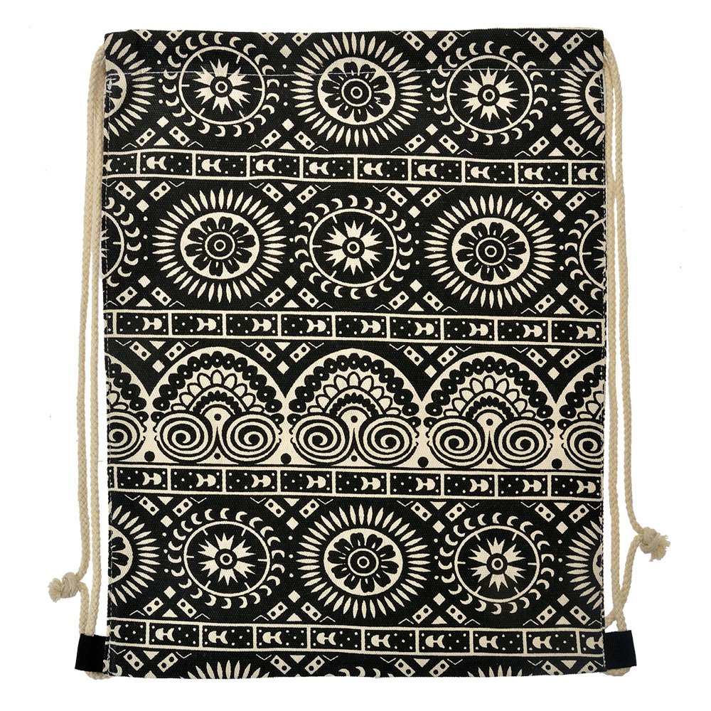 Backpack Black, Synthetic 34x1x43 cm