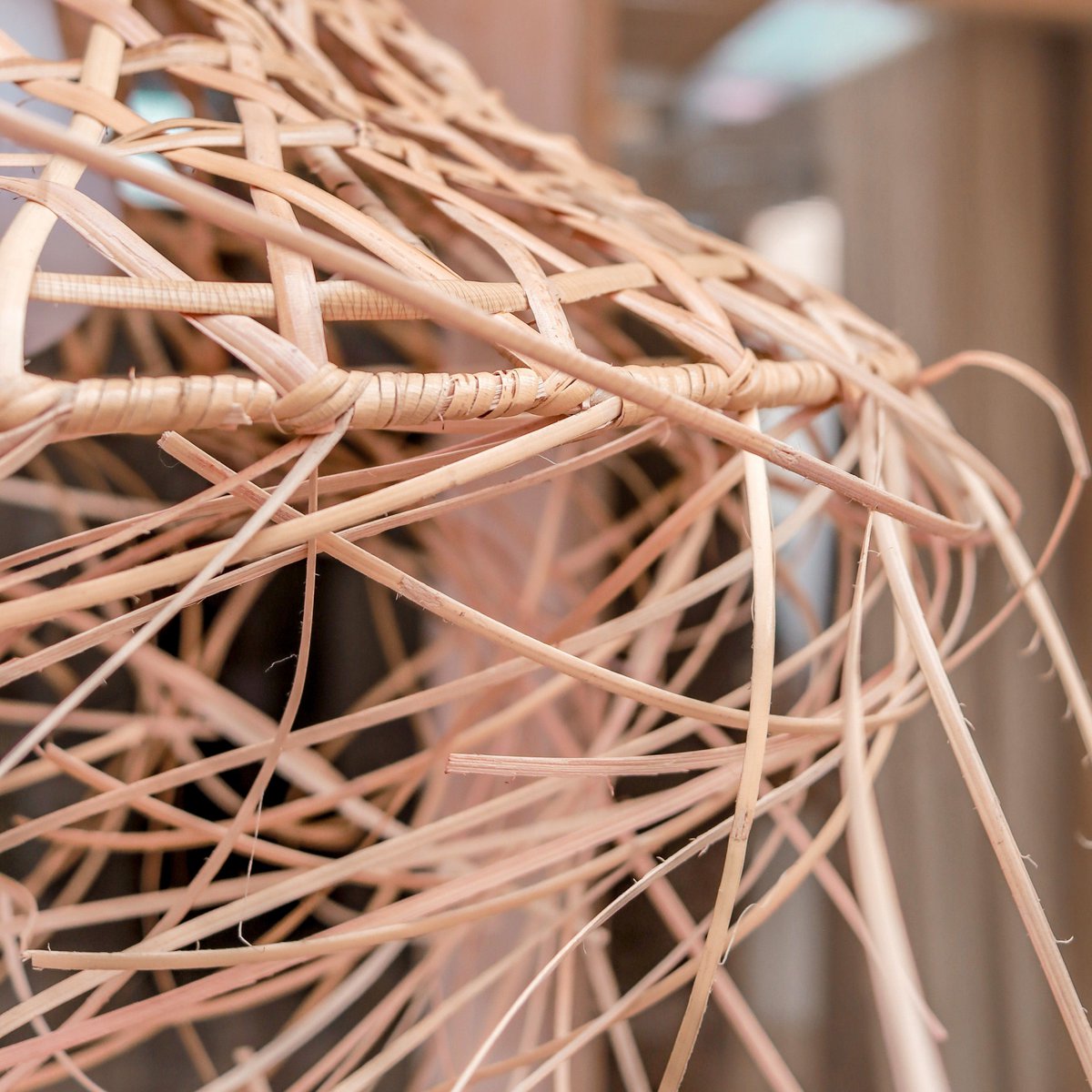 Bamboe Lampenkap Met Kwastjes Natuurlijke Hanglamp GILI