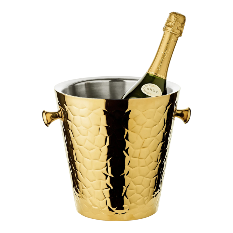 Champagne Cooler Capri Gold H 23 cm