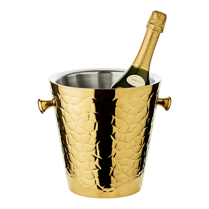Champagne Cooler Capri Gold H 23 cm