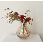 Modern Luxury Glass Vase Galvanized Bold Design Envie 18GO