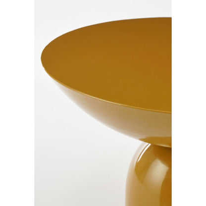 Bijzettafel 47 cm ijzer bruin