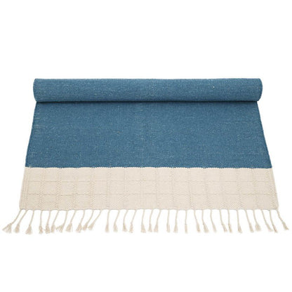 Kindertapijt 100x150 cm Lucia Bleu katoen gerecycled