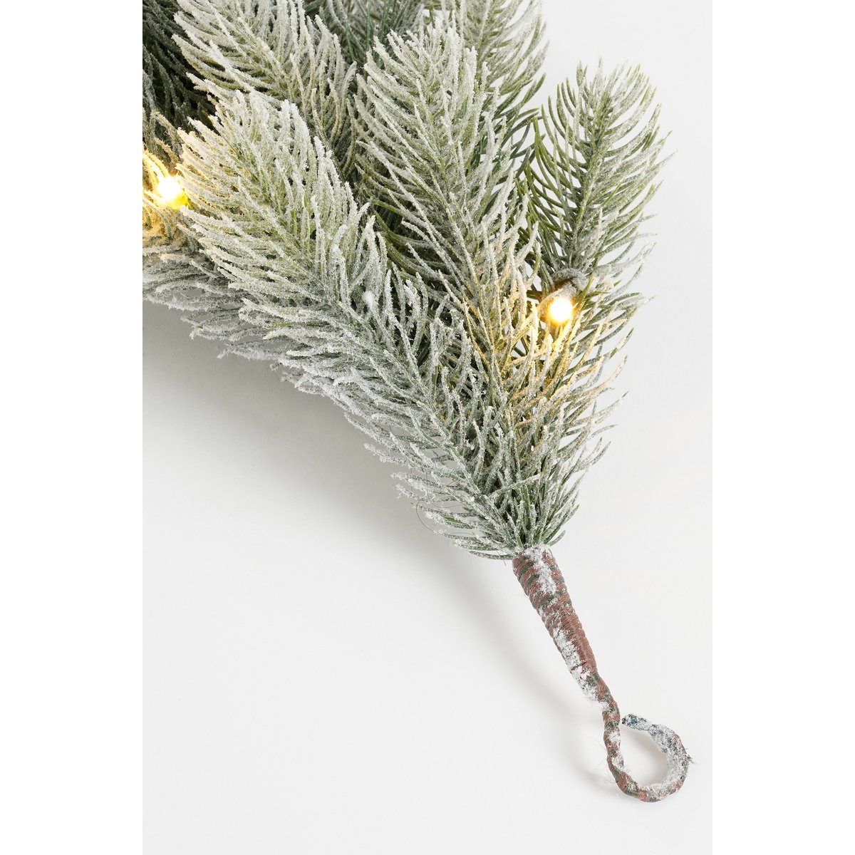Kerstguirlande LED 180 cm groen met timer