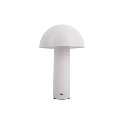 Tafellamp Vuur 15 cm ijzer mat wit