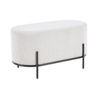 Kruk koordoptiek beige 80x40x42 cm