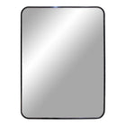 Spiegel 50x70 cm aluminium zwart